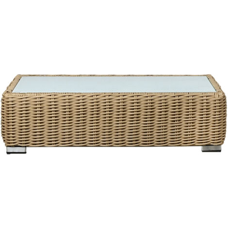 Mesa Centro Ratan Sintetico 110X60X35