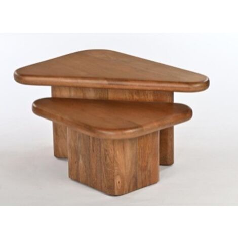 Mesa Centro Set 2 Mango 85X60X47