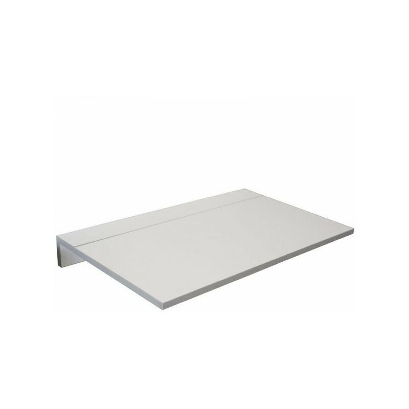 

Mesa Cocina Plegable Blanca Vera diseño Moderno abatible Funcional suspendida Pared 80x10-50
