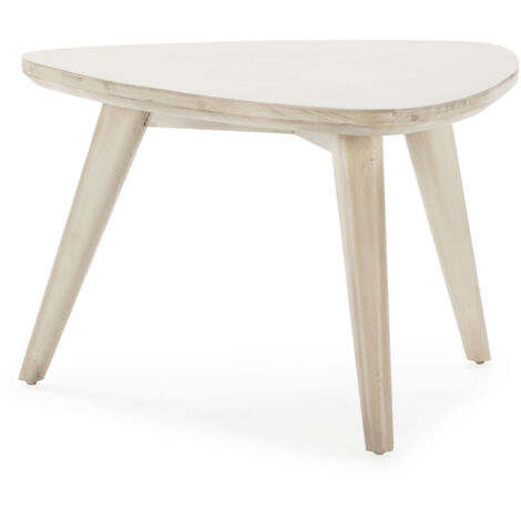 Mesa Comedor 150X80X76 Madera Blanco Velado