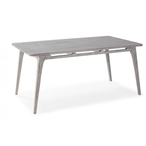 Mesa Comedor 150X80X76 Madera Gris Velado