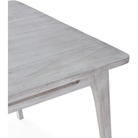 Mesa Comedor 180X90X76 Madera Gris Velado