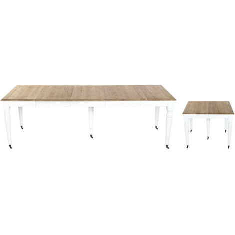 Mesa Comedor Abeto 100X100X78 250 Extensible