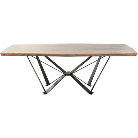 Mesa Comedor Acacia Metal 220X100X76