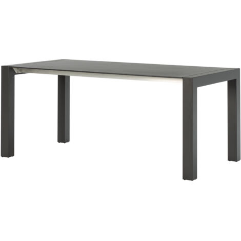 Mesa Comedor Extensible 174/219X90X76 Madera Gris Mate