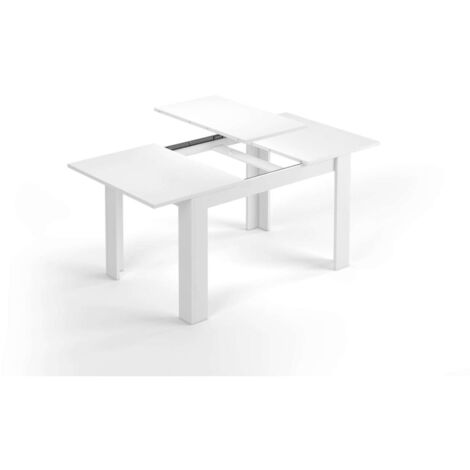 Mesa comedor extensible Paris en color blanco artik 78 cm(alto)140-190 cm(ancho)90 cm(largo)