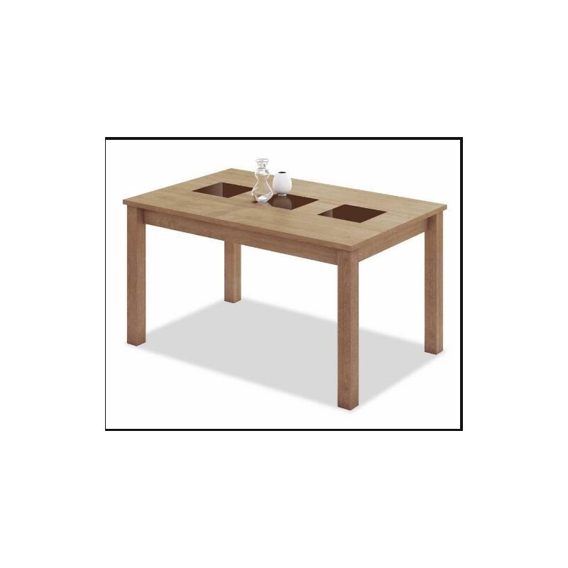 

Mesa comedor Mad extensible en varios acabados diferentes 74 cm(alto)140-180 cm(ancho)90 cm(largo) Color Cambrian