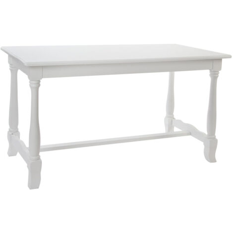 Mesa Comedor Madera 180X90X80 Blanco