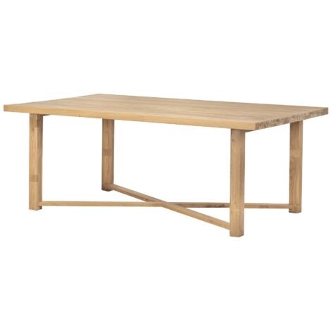 Mesa Comedor Madera Natural 200X120X75 Cm