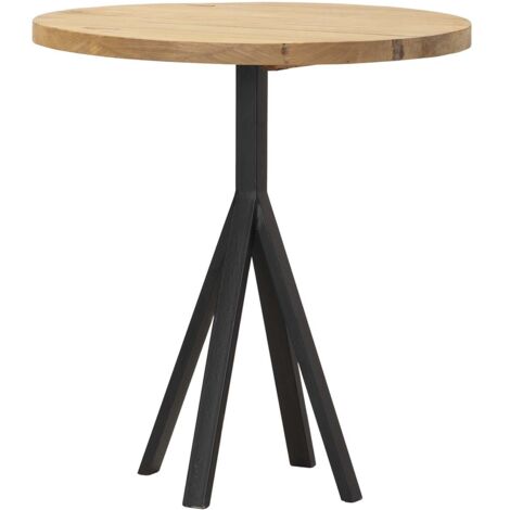 Mesa Comedor Madera Natural 70X70X75 Cm