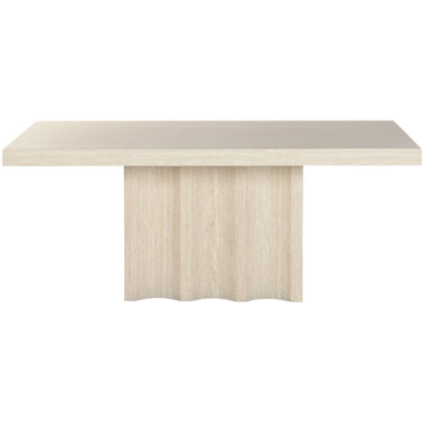 Mesa Comedor Madera Simil 180X90X76 Travertino