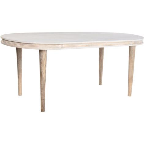 Mesa Comedor Mango 180X90X76 Rombo Blanco