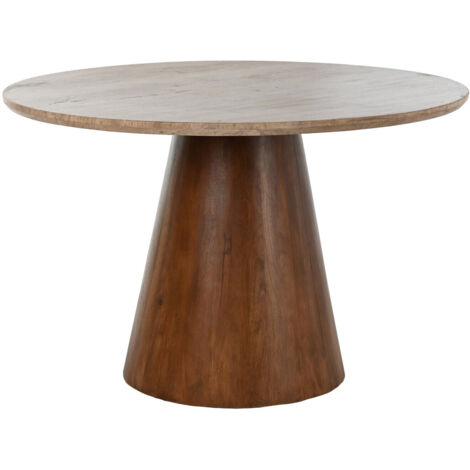 Mesa Comedor Mango Marmol 120X120X76