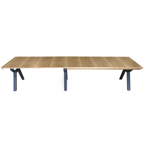 Mesa Comedor Metal Mdf 200X100X75 360 Extensible