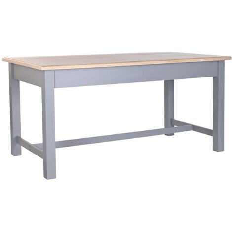 Mesa Comedor Paulownia Mdf 161,5X81,5X78 Gris