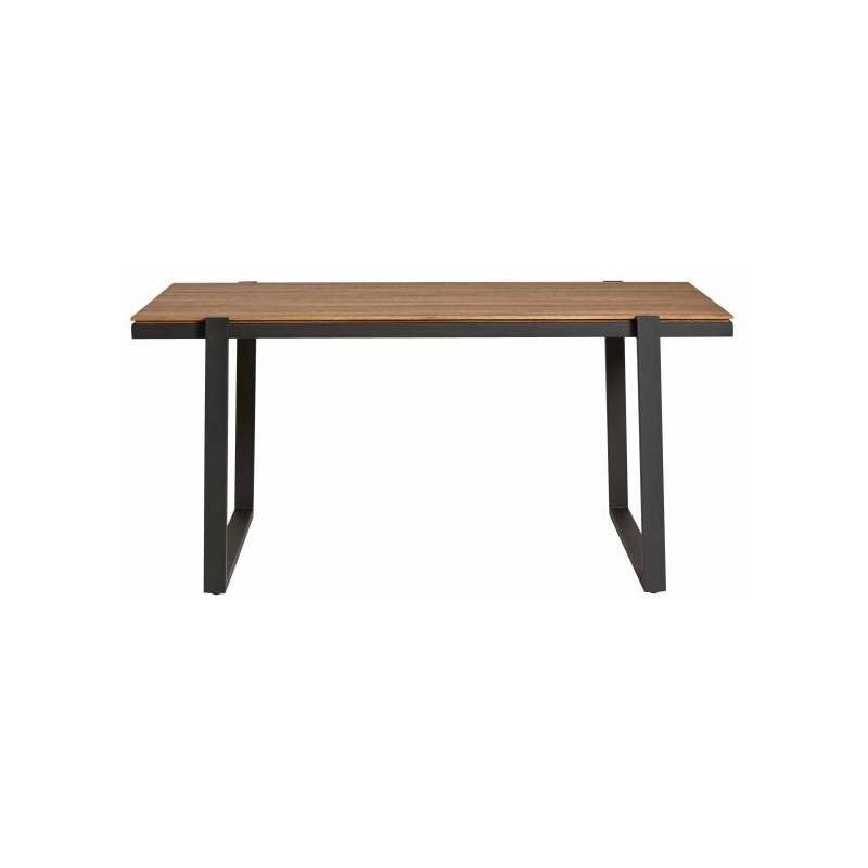 

Mesa comedor rectangular Liz en acabado roble/negro 75 cm(alto)160 cm(ancho)90 cm(largo)