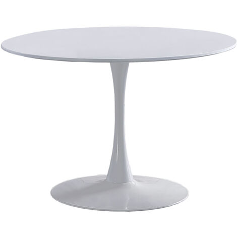 Mesa Comedor Redonda Gina Blanco OK1313