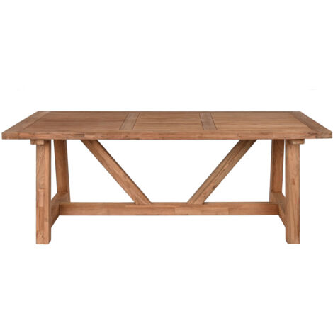 Mesa Comedor Teca 200X100X75 Natural