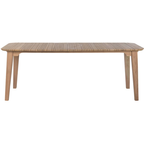 Mesa Comedor Teca 200X90X75 Natural