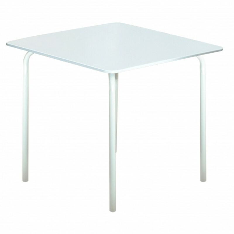 

Mesa compac 4280 blanca 80x80 cm