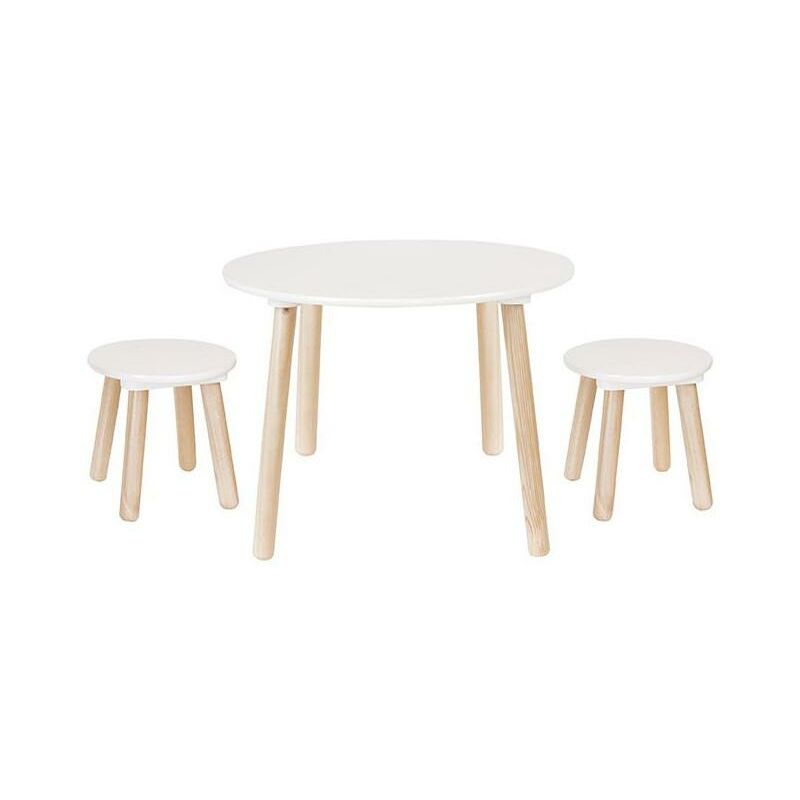 

Mesa con 2 Taburetes - Jabadabado