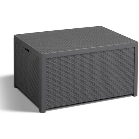 Mesa con almacenaje Arica grafito 221044 Keter - Gris