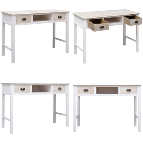 Mesa consola de madera 110x45x76 cm - Mesa consola - Mesa auxiliar