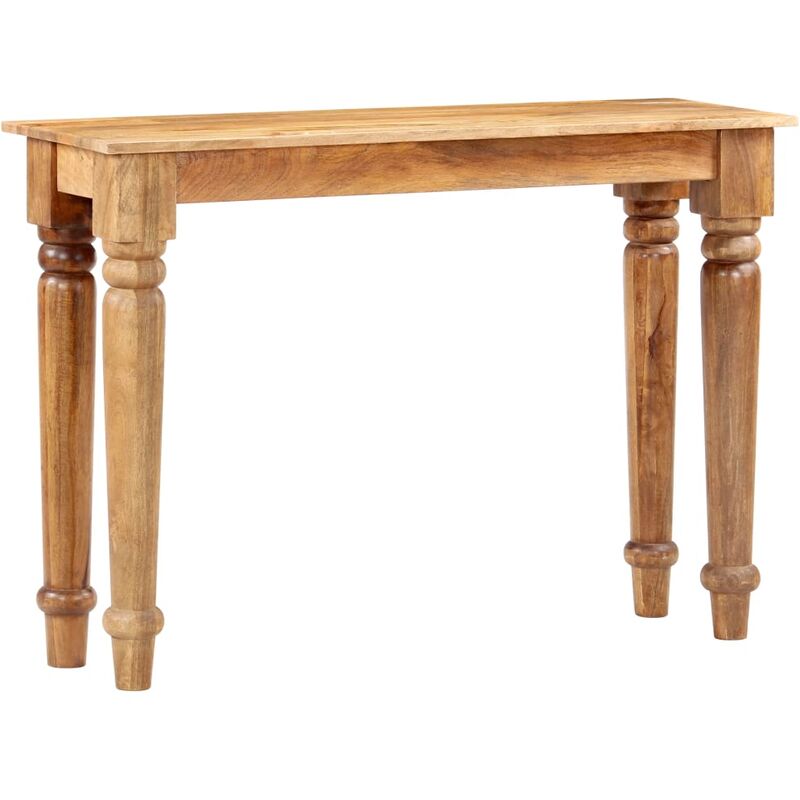 

Mesa consola de madera maciza de mango 110x35x77 cm
