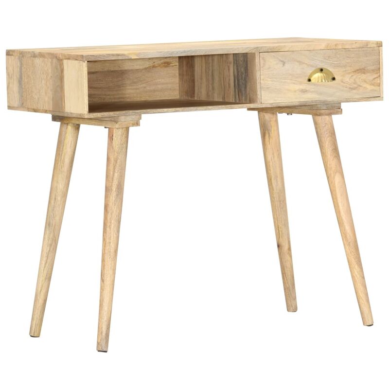 

Youthup - Mesa consola de madera maciza de mango 90x45x75 cm - Marrón