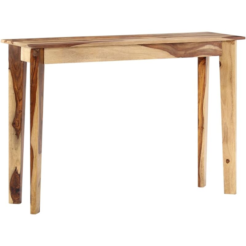 

Mesa consola de madera maciza de sheesham 110x35x76 cm