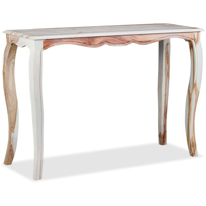 

Mesa consola de madera maciza de sheesham 110x40x76 cm