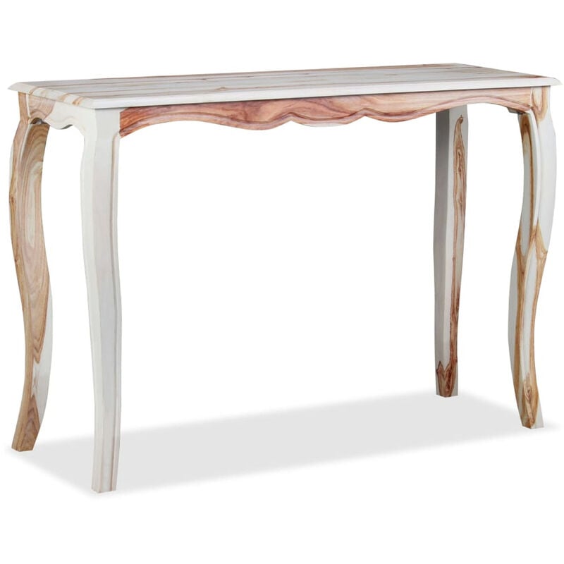 

Mesa consola de madera maciza de sheesham 110x40x76 cm