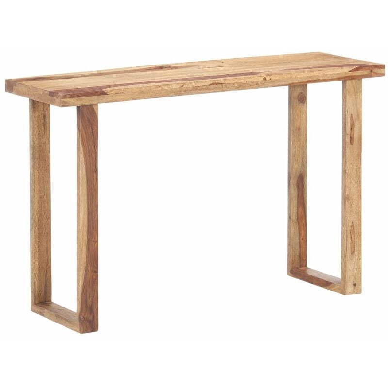 

Mesa consola de madera maciza de sheesham 118x40x76 cm