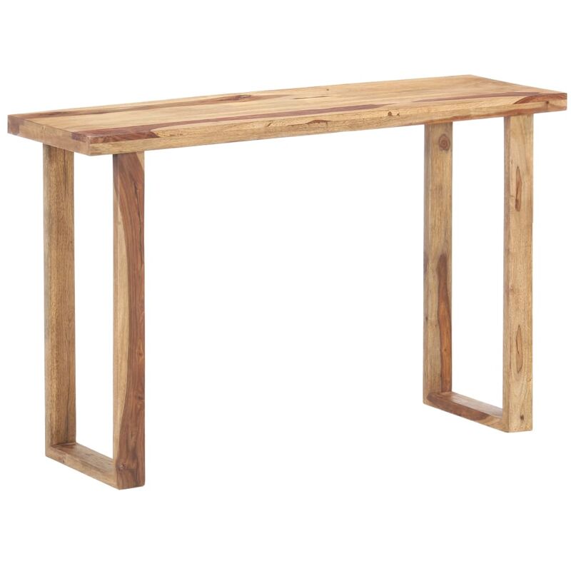 

Mesa consola de madera maciza de sheesham 118x40x76 cm - Marrón - Vidaxl