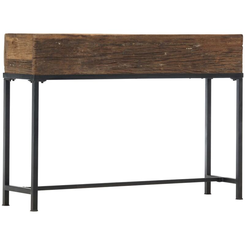 

Mesa consola de madera maciza reciclada 120x30x80 cm