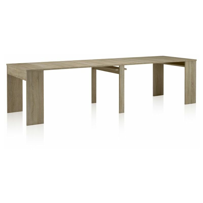 

Mesa consola extensible ÉpsilonRoble Claro Épsilon