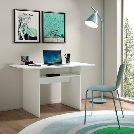 Mesa consola extensible Oplà blanca