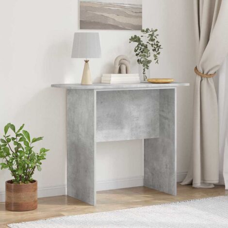Mesa Consola Gris Concreto 93 x 40 x 75 cm Madera de ingeniería