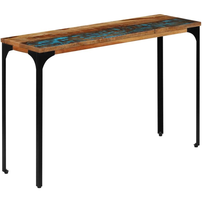 

Youthup - Mesa consola madera maciza reciclada 120x35x76 cm - Marrón