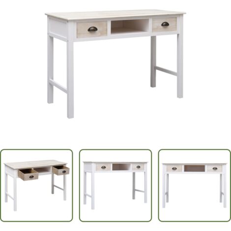 Mesa consola -  Mesa consola de madera 110x45x76 cm