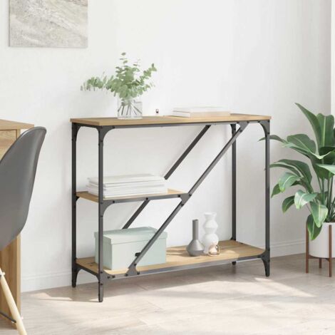 Mesa Consola Roble artesanal 88,5 x 30 x 75 cm
