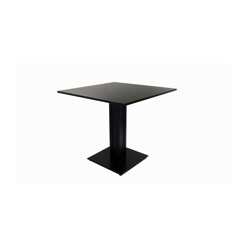 

BHD - Mesa DART, base metal, lacada wegué, 80 x 80 cms*
