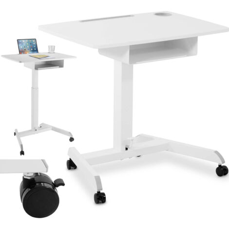 FROMM & STARCK Mesa de altura regulable para portátil - 80 x 56 cm - Regulación cómoda -