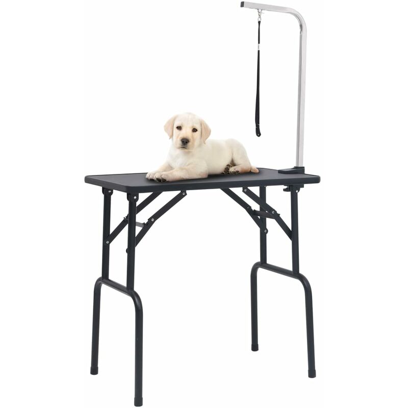 

Mesa de aseo ajustable para perros con 1 lazo