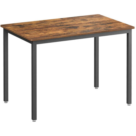 Mesa de bar mesa de cocina 70 x 110 x 77 cm mesa de comedor para 4 personas mesa de salón escritorio para comedor cocina estilo industrial marrón 120007578