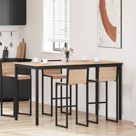 Mesa de Bar Natural 180 x 90 x 105 cm Madera de pino macizo