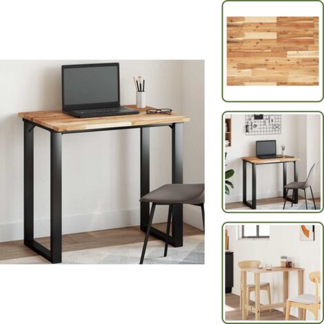 Mesa de bar - vidaXL Tablero de mesa rectangular madera maciza acacia 100x60x2 cm - Mesa bistro