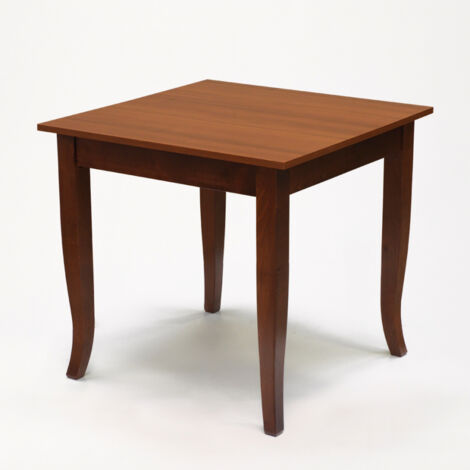Mesa de bar y restaurante 80x80 cm madera de haya maciza GERRY