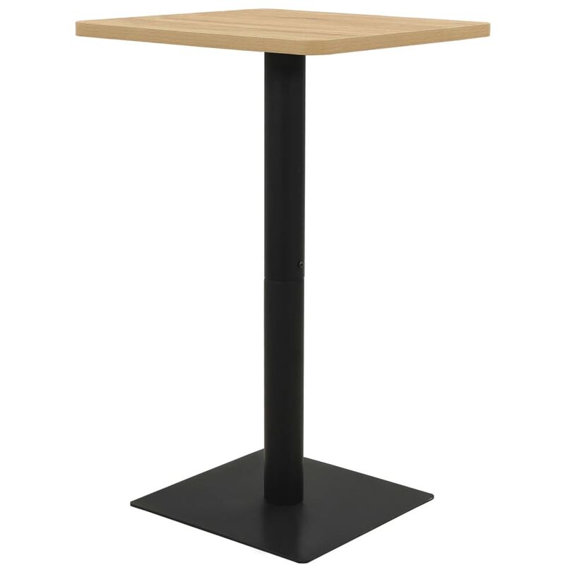 

Mesa de bistró color roble 78,5x78,5x107 cm - Marrón