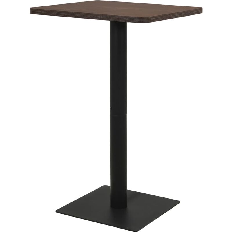 

BHD - Mesa de bistró ceniza oscuro 78,5x78,5x107 cm